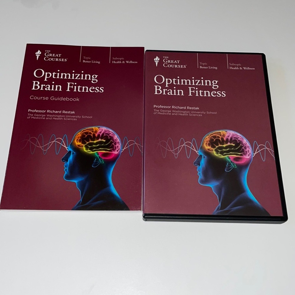 The Great Courses, Optimizing Brain Functions course guidebook and dvd